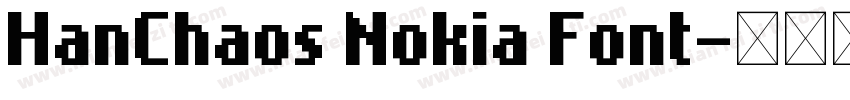 HanChaos Nokia Font字体转换